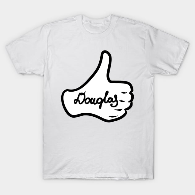 Men name Douglas T-Shirt by grafinya